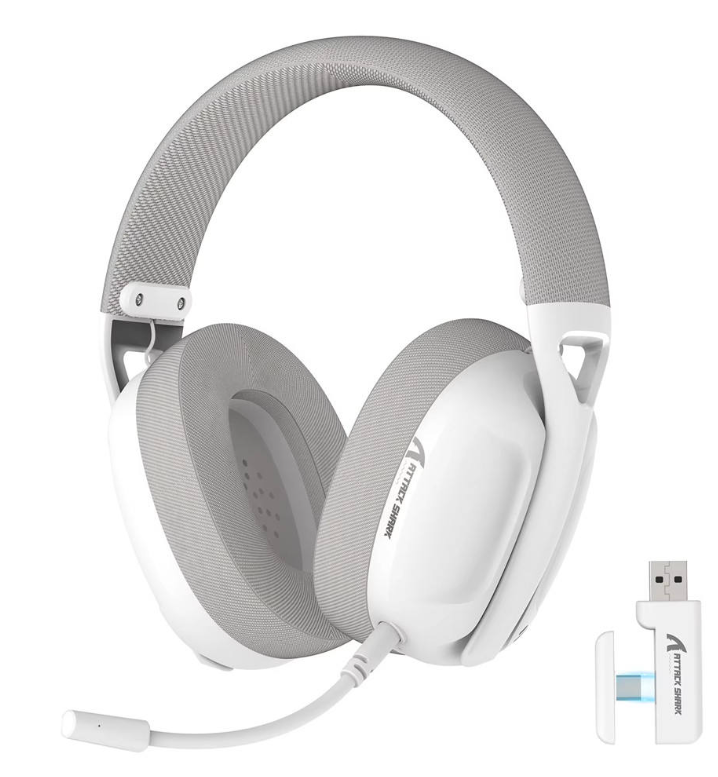 Casque Gaming ATTACK SHARK L80 PRO – Ultra-Léger & Tri-Mode