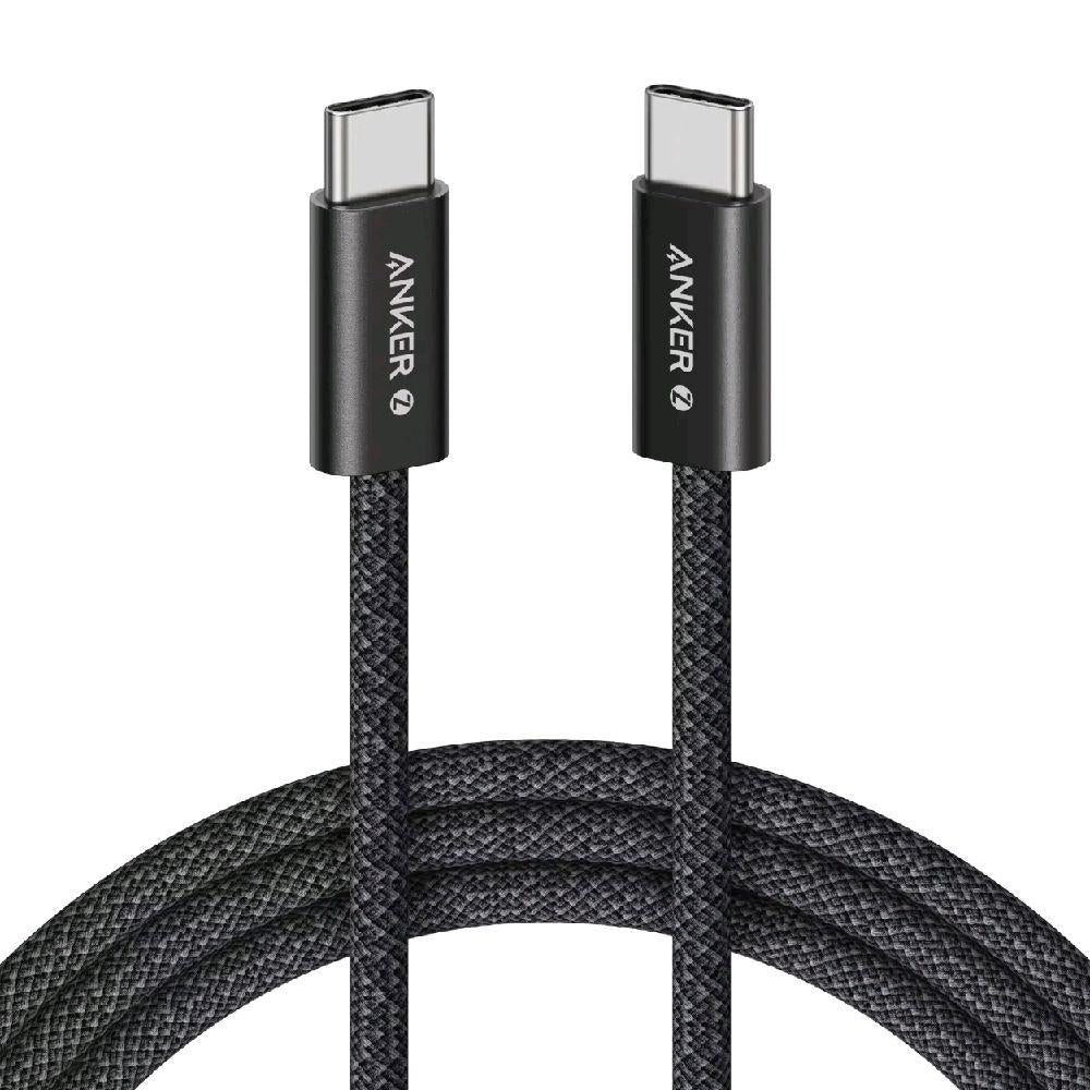 Anker Câble USB-C à USB-C 240W/150 cm Noir Charge et Transfert de Données Rapide et Fiable pour Téléphones et Tablets