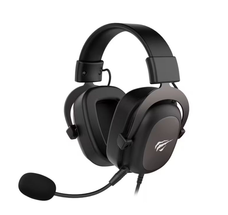 Casque gaming HAVIT H2002D pour PS4 et PC - Drivers 50MM pour son surround - Microphone inclus - Cadre en aluminium robuste - Idéal comme cadeau de Saint-Valentin pour hommes